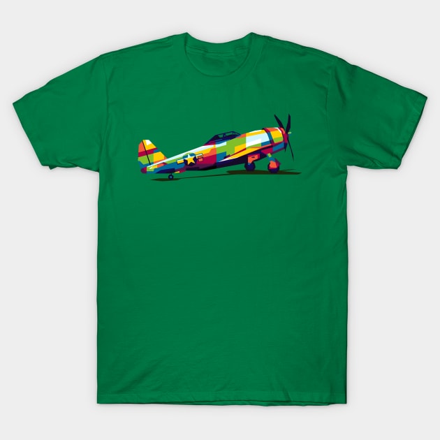 P-47 Thunderbolt T-Shirt by wpaprint